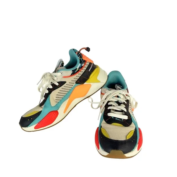 PUMA RS-X HC Putty Black Porcelain Running Training Sneakers Women’s Size 8 EUC - Picture 1 of 9